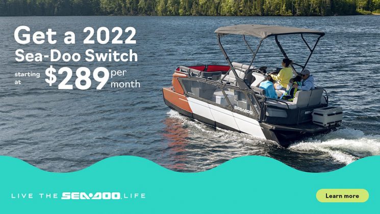 Get a 2022 Sea-Doo Switch starting at $289 per month